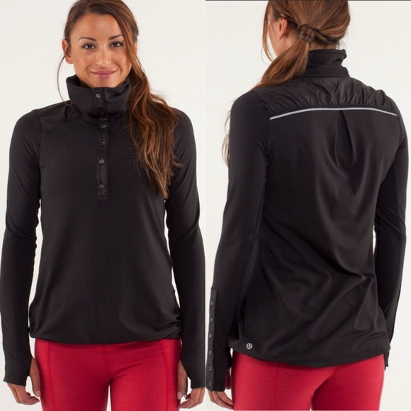 lululemon athletica Tops - lululemon Pedal Power Long Sleeve Rulu Black
